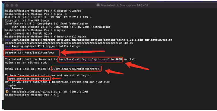 mac怎么用brew安装nginx服务器  nginx 第2张
