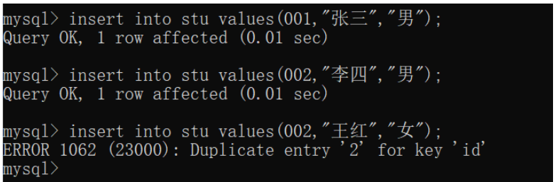 MySQL数据库约束的操作方法是什么