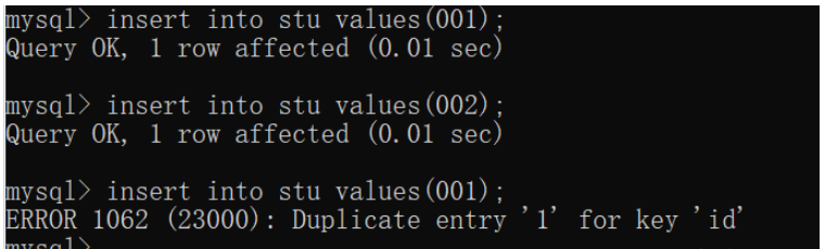 MySQL数据库约束的操作方法是什么