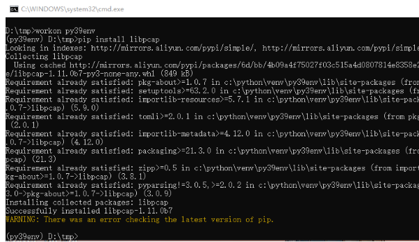 python3怎么使用libpcap库抓包及处理数据