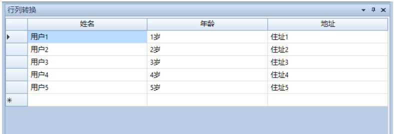 C#?DataGridView行列轉換如何實現(xiàn)