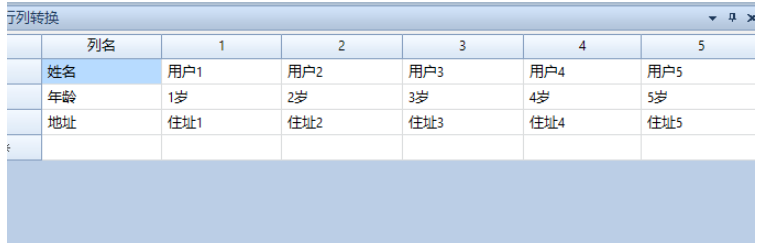 C#?DataGridView行列轉換如何實現(xiàn)