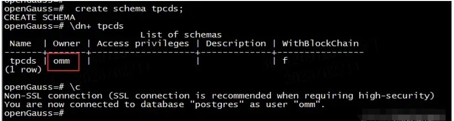 openGauss的SCHEMA的原理及管理方法是什么  opengauss 第2张
