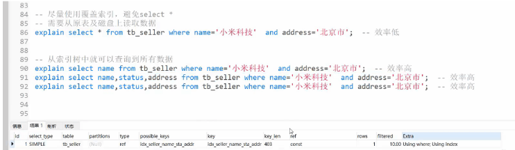 MySQL中的索引如何优化