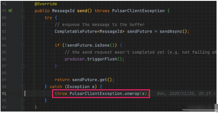 java中Pulsar InterruptedException异常怎么解决  java 第2张