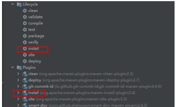 IDEA中maven的Lifecycle和Plugins有什么区别