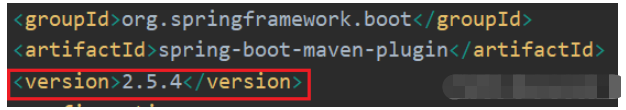spring-boot中spring-boot-maven-plugin报红错误如何解决