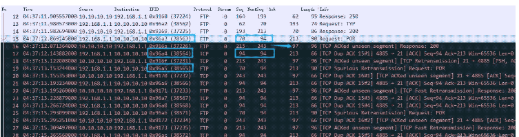 Wireshark TS FTP传输失败问题如何解决