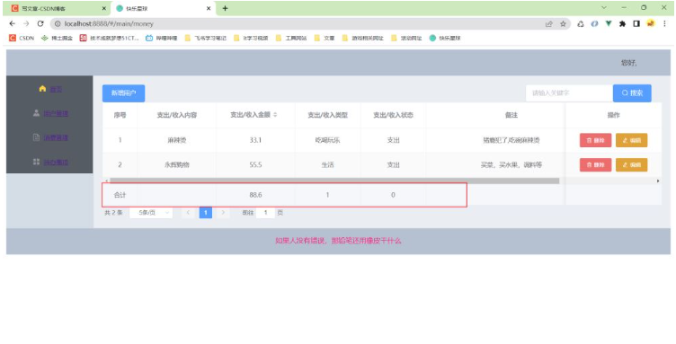 Vue怎么使用ElemenUI对table的指定列进行合算