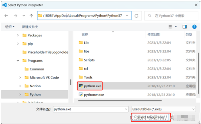 如何在VSCode中添加Python解释器并安装Python库  vscode 第15张