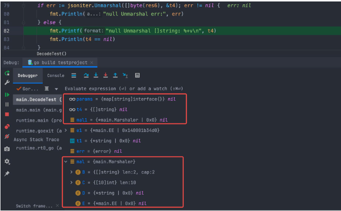 Go json反序列化“null“的问题如何解决