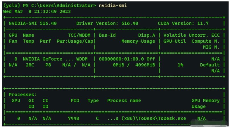 显卡驱动CUDA和pytorch CUDA 之间的区别是什么