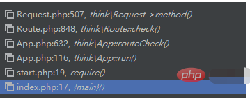 thinkphp5.0.x命令是怎么执行filter的