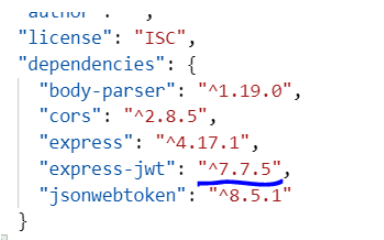 node.js使用express-jwt報錯expressJWT?is?not?a?function怎么解決