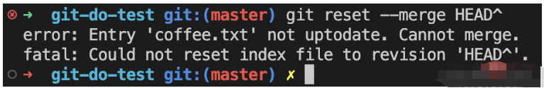 Git命令git-reset怎么使用