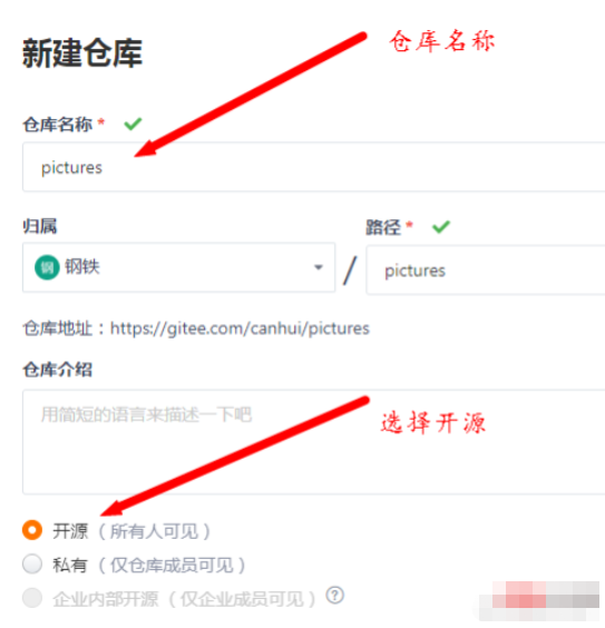 怎么搭建Gitee+PicGo免费个人图床  gitee 第1张