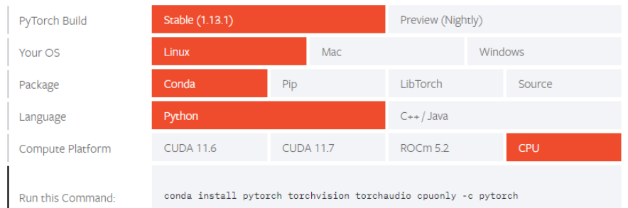 Linux下PyTorch安装的方法是什么