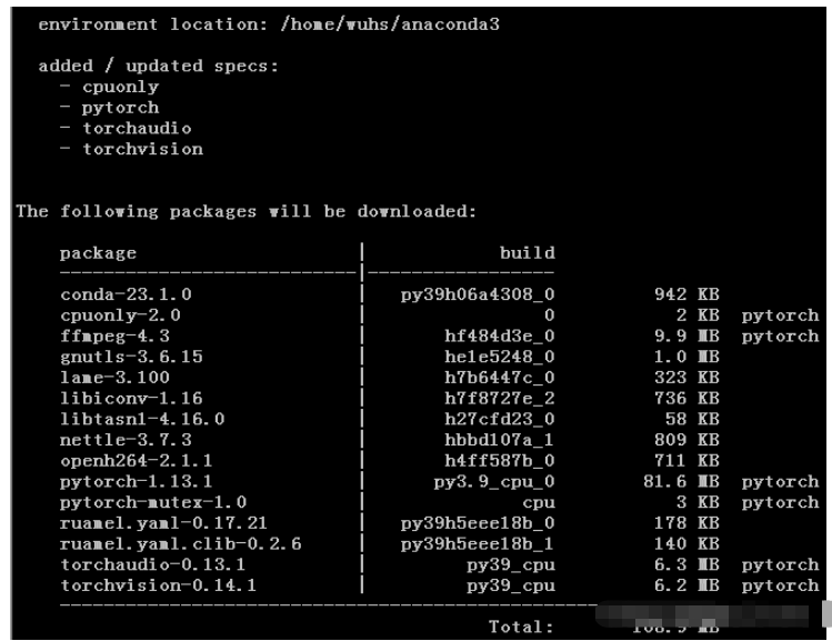 Linux下PyTorch安装的方法是什么  linux 第3张