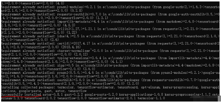 Anaconda中如何安装Tensorflow