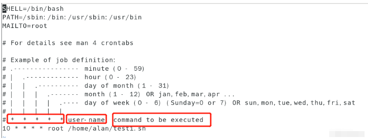 Linux之crontab定時(shí)執(zhí)行腳本怎么寫