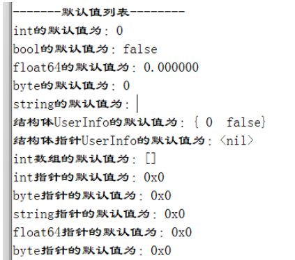 Go语言常见类型的默认值和判空方法有哪些