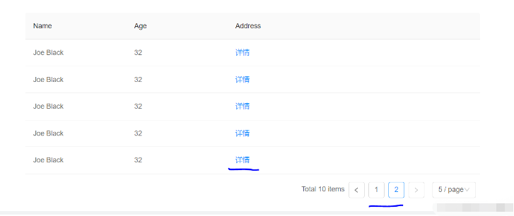 Ant Design Vue table组件怎么自定义分页器