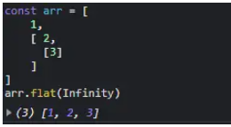 JS怎么实现数组扁平化  js 第4张