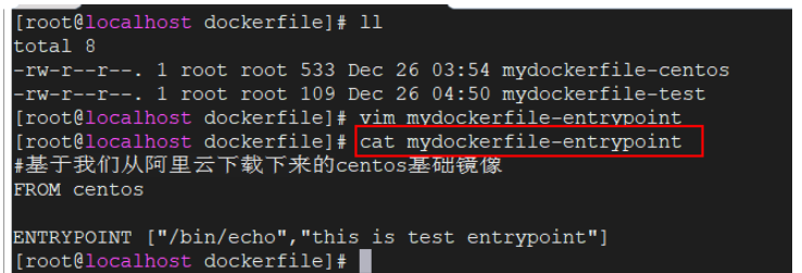 docker中CMD和ENTRYPOINT區(qū)別是什么