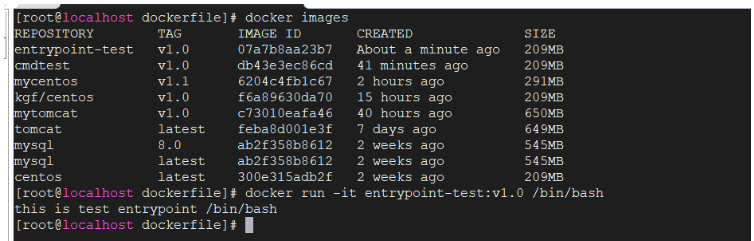 docker中CMD和ENTRYPOINT區(qū)別是什么