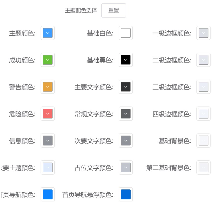 vue-element怎么实现自主换肤配置