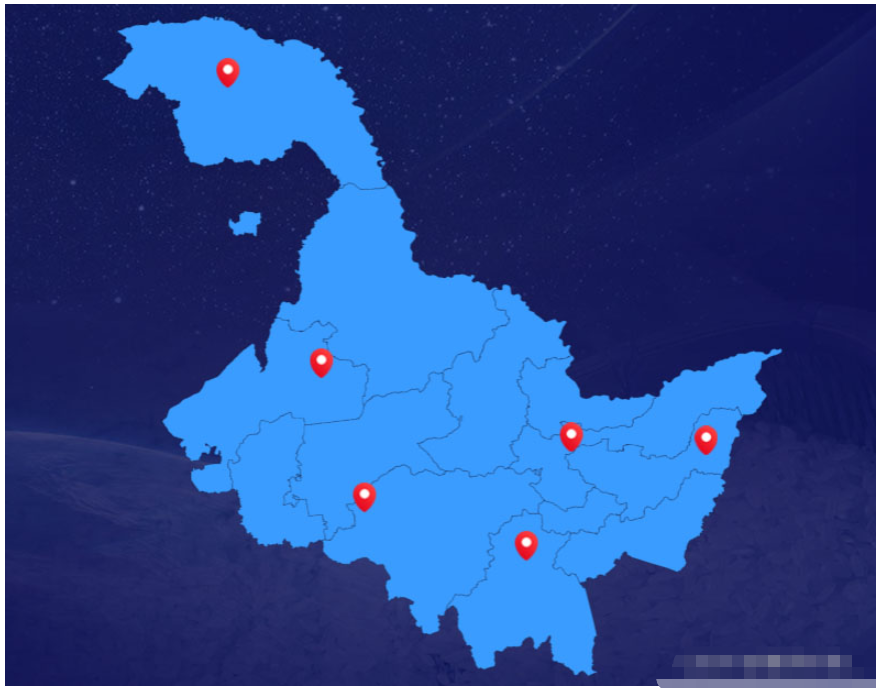 怎么使用vue+echarts绘制省份地图并添加自定义标注