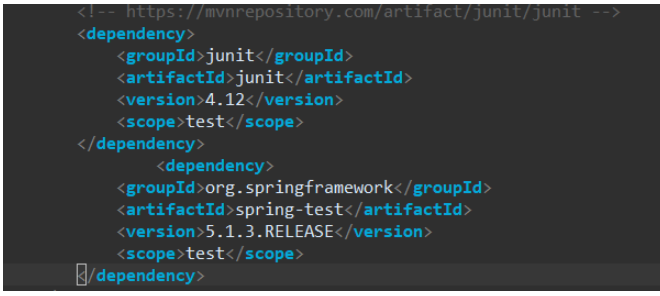 Spring Junit测试找不到SpringJUnit4ClassRunner.class怎么解决