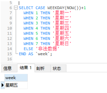 MySQL流程控制函數(shù)怎么使用