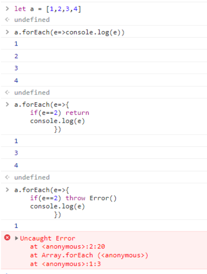 JavaScript中forEach和map的使用场景是什么