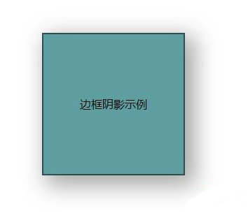 css設(shè)置邊框陰影的語法是什么