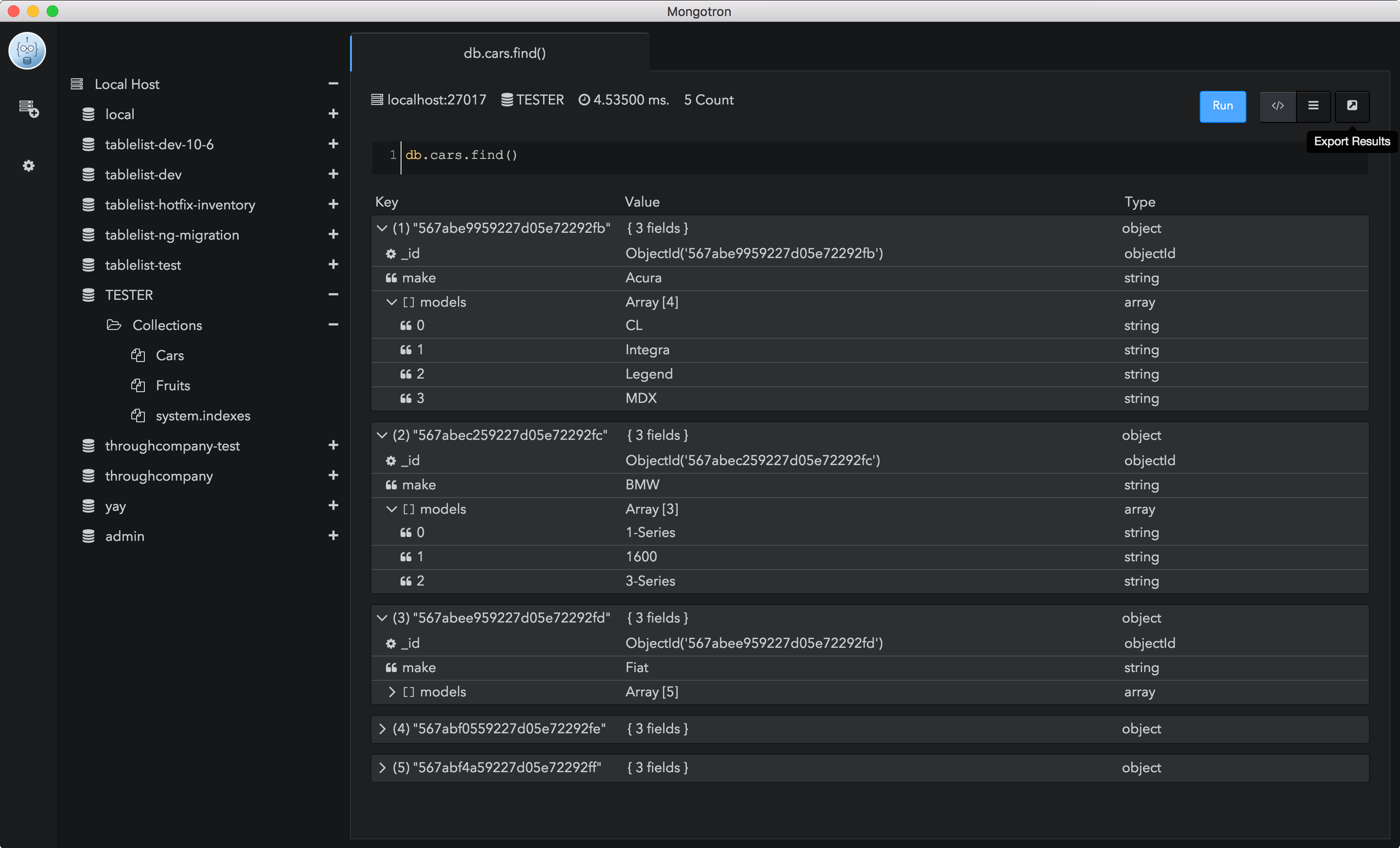 mongodb连接工具都有哪些