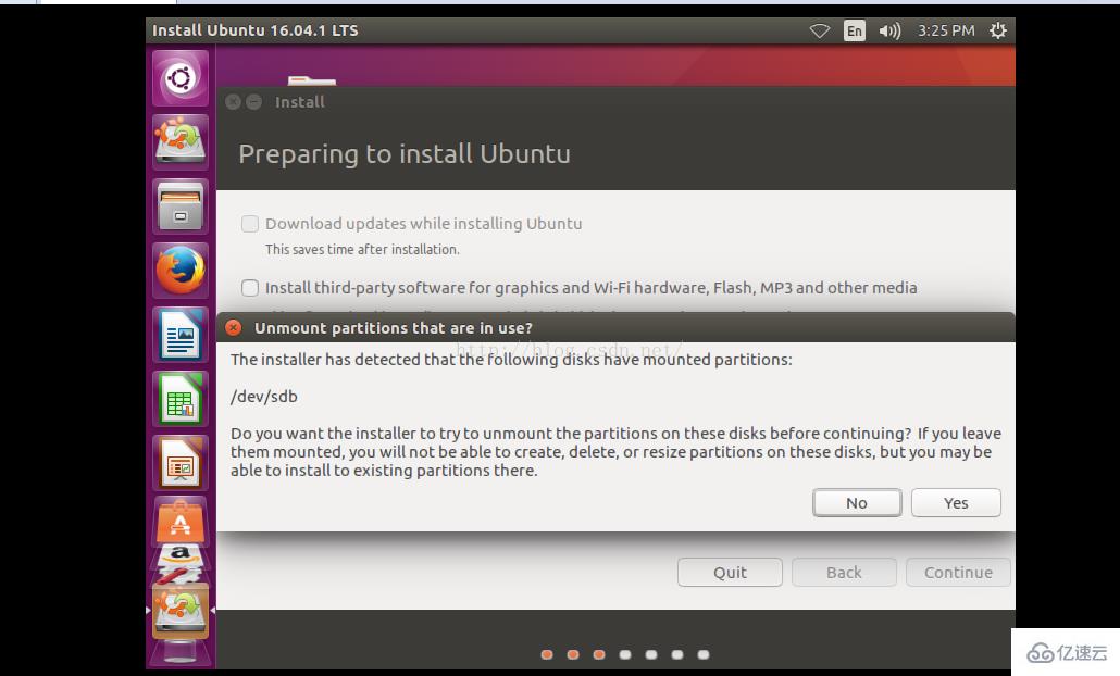 U盘中如何安装一个ubuntu系统