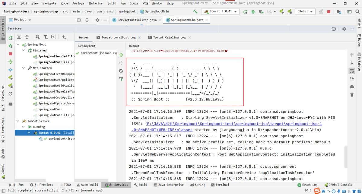 idea怎么使用外置tomcat配置springboot