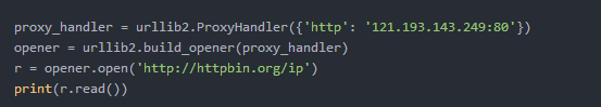 Python怎么设置使用HTTP代理