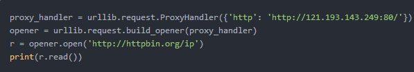 Python怎么设置使用HTTP代理