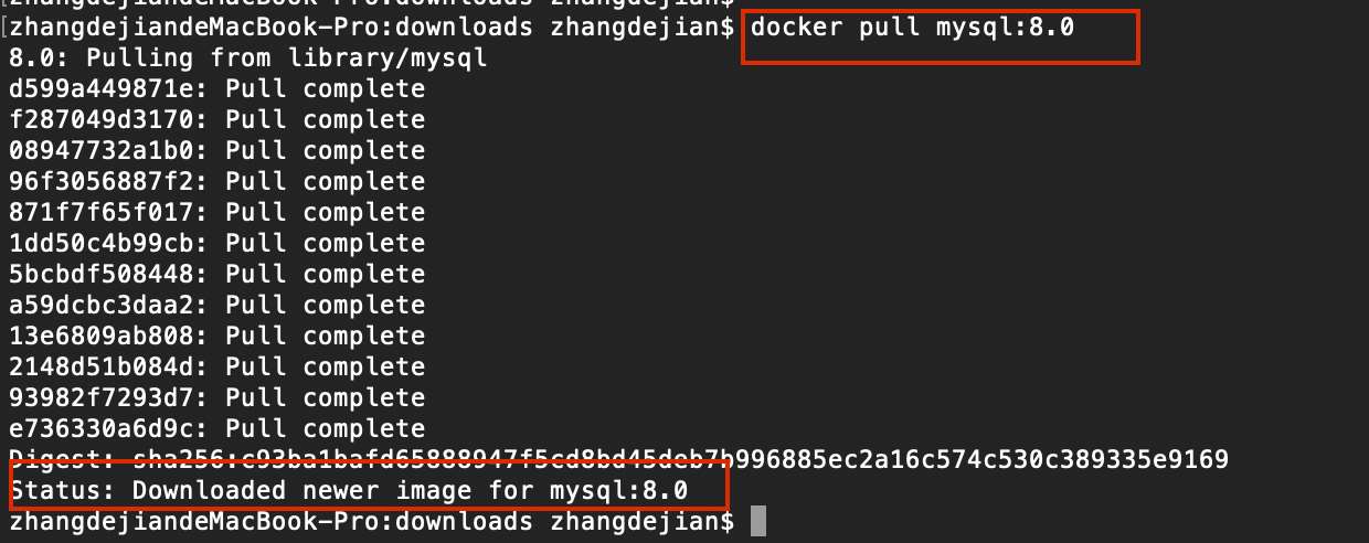 Docker安装MySQL8.0实例分析