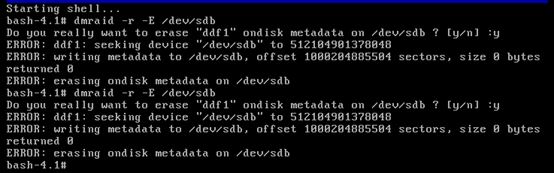 安装CentOS6.x报错"Disk sda contains BIOS RAID metadata"怎么解决