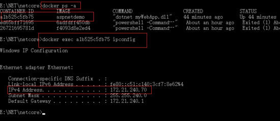 Docker容器运行ASP.NET Core的方法