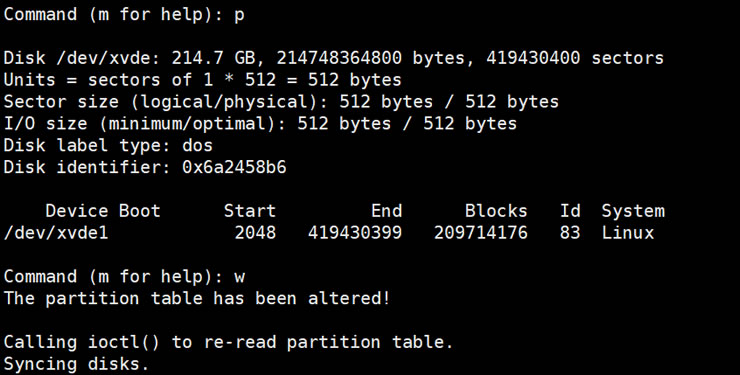 CentOS7怎么挂载新数据盘