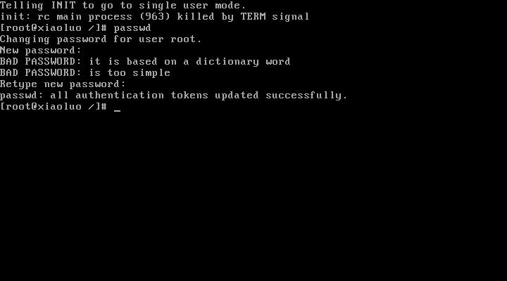 CentOS怎么进入单用户模式修改Root用户的密码