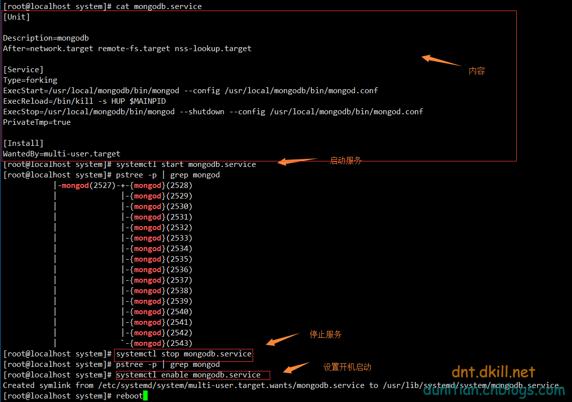 CentOS在线和离线安装Mongodb的方法