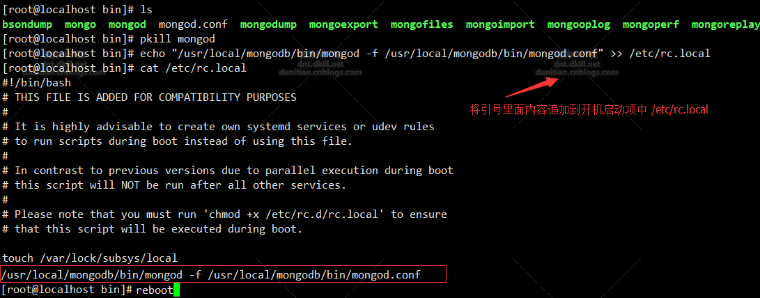 CentOS在线和离线安装Mongodb的方法