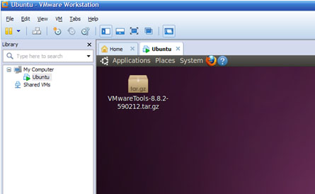 VMWare上如何安装ubuntu及VMWare Tools