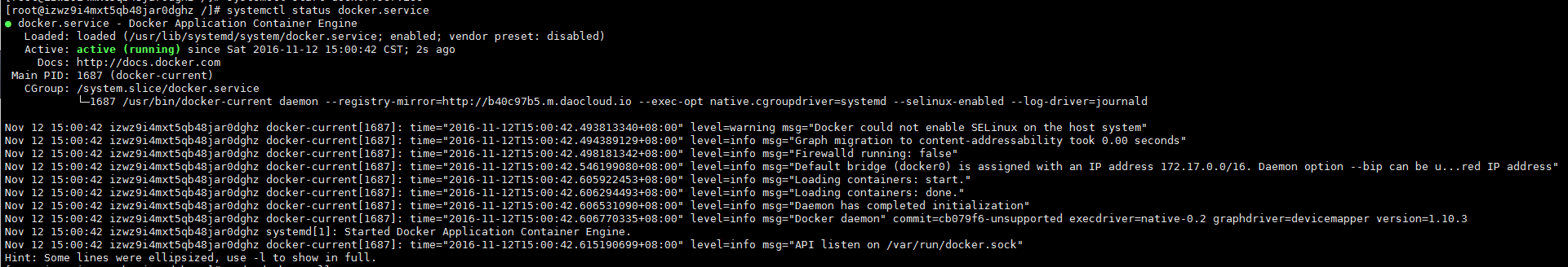 Docker在CentOS7下不能下载镜像怎么解决