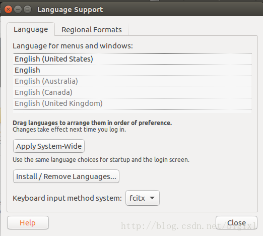 ubuntu怎么安装中文输入法